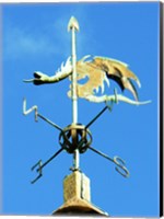 Framed Weathervane on the Church of St Michael