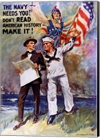 Framed Don't Read American, History Make It!