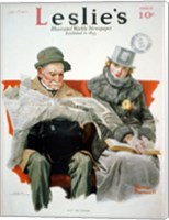 Framed Fact & Fiction by Norman Rockwell 1917