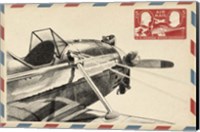 Framed Small Vintage Air Mail I