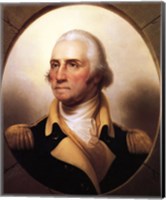 Framed Portrait of George Washington