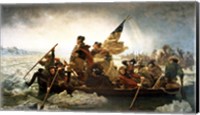 Framed Washington Crossing the Delaware by Emanuel Leutze