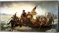 Framed Washington Crossing the Delaware by Emanuel Leutze, MMA-NYC, 1851