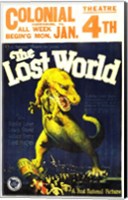 Framed Lost World Film Poster, 1925