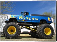 Framed P.C. Outlaw Monster Truck