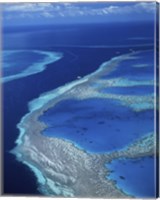 Framed Hardy Reef, Great Barrier Reef, Whitsunday Island, Australia