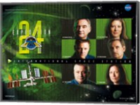 Framed Expedition 24 Matrix Crew Poster