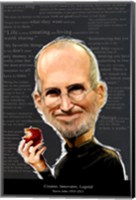 Framed Steve Jobs - Creator, Innovator, Legend