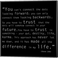 Framed Trust Quote