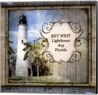 Framed Florida Lighthouse VI