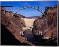 Framed Hoover Dam Bypass Bridge