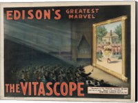 Framed Edisons Vitascope