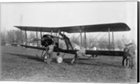 Framed Allied Aircraft Before Flight