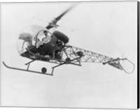 Framed Bell 47-OH-13