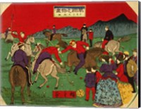 Framed Hiroshige polo