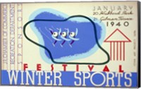 Framed Winter sports festival, Jr. Chamber of Commerce