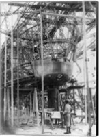 Framed Gondola of New Zeppelin for Pilot and Passengers