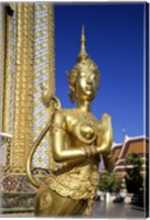 Framed Temple of the Emerald Buddha, Bangkok, Thailand