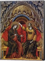 Framed Coronation of the Virgin