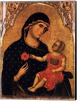 Framed Madonna of the Poppy