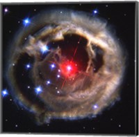 Framed Light Echo Around V838 Monocerotis