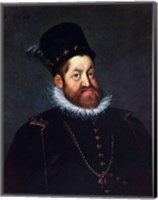 Framed Portrait of Emperor Rudolf II