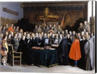 Framed Ratification of the Treaty of Munster