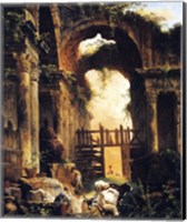 Framed Roman Ruins