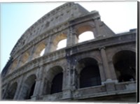 Framed Low Angle View of the Colosseum