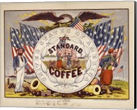 Framed United States of America, our standard coffee