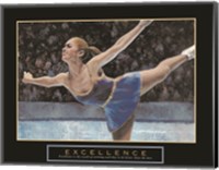 Framed Excellence - Ice Skater