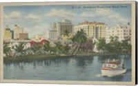 Framed Miami Beach VIII