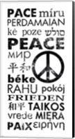 Framed Peace in Different Languages