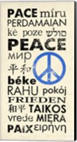 Framed Peace Around the World