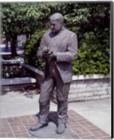 Framed Statue of William Sidney Porter in Greensboro, North Carolina
