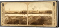 Framed Partial view of White Oak Cotton Mills. Greensboro, NC