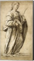 Framed Saint Lucy