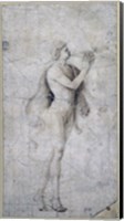 Framed Satyr Playing an Aulos