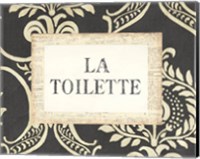 Framed 'La Toilette' border=