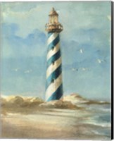 Framed 'Lighthouse I' border=