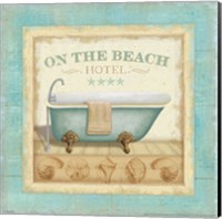 Framed 'Beach Hotel I' border=