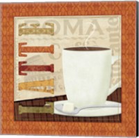 Framed 'Coffee Cup IV' border=