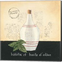 Framed Huile d Olive III