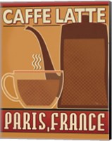 Framed Deco Coffee III