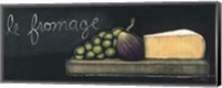 Framed Chalkboard Menu III - Fromage