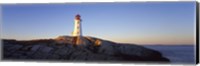 Framed Peggy's Point Lighthouse, Peggy's Cove, Nova Scotia, Canada