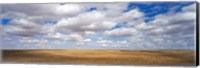 Framed Clouds over open rangeland, Texas, USA