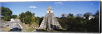 Framed Tikal, Guatemala, Central America