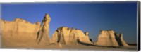 Framed Monument Rocks in Kansas