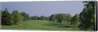 Framed Panoramic view of a golf course, Baltimore Country Club, Maryland, USA